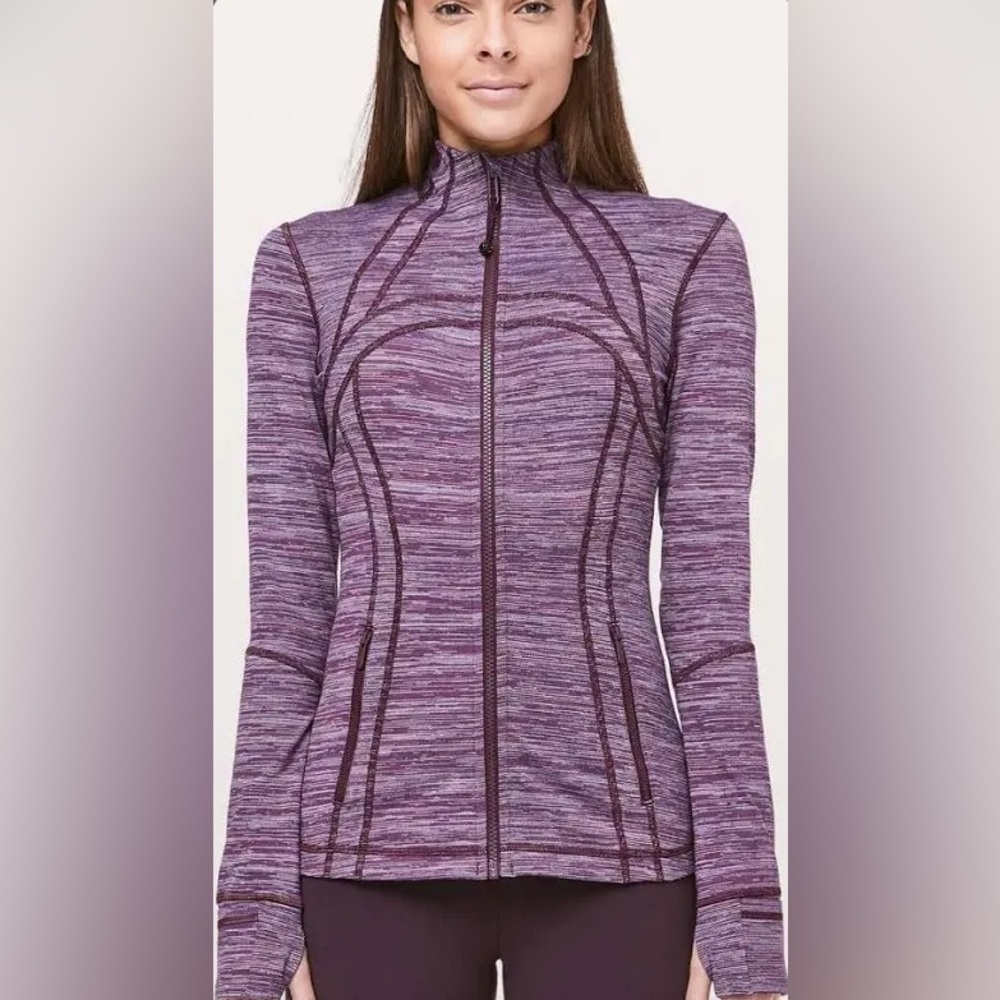 Women's Purple Hooded Jacket